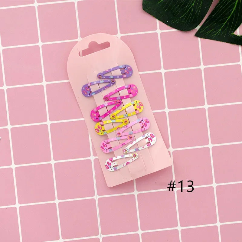 Paint Splash Hair Clips
