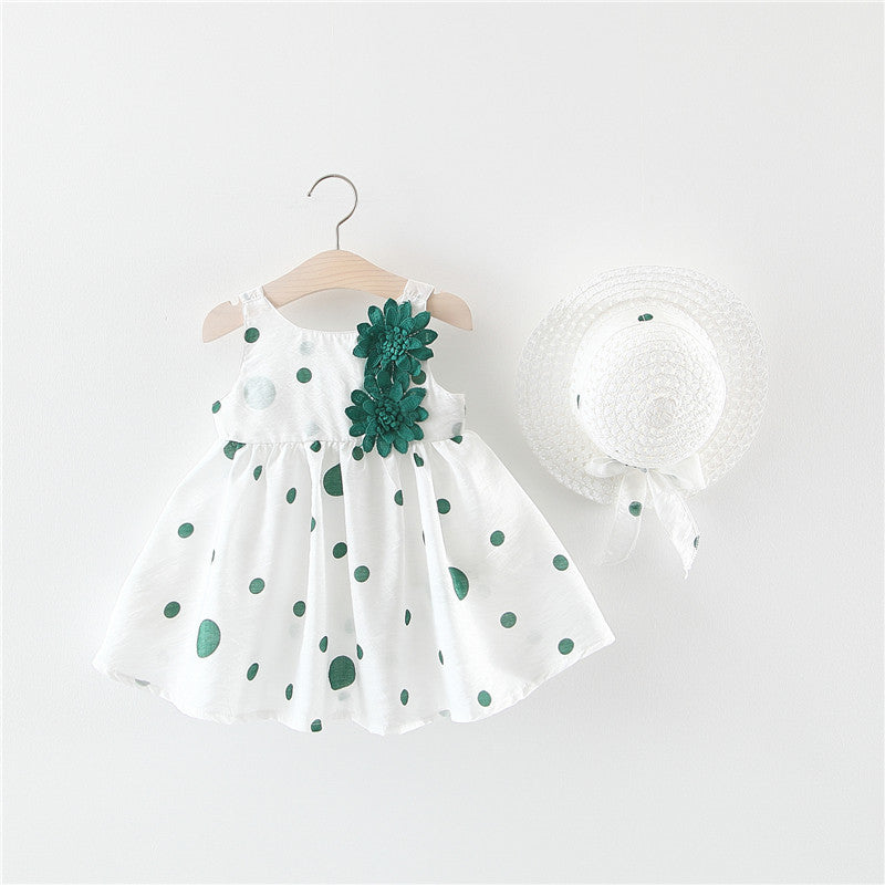 Summer Daisy Dress with Hat