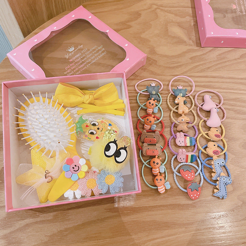 28-piece Gift Box Girl's Headdress