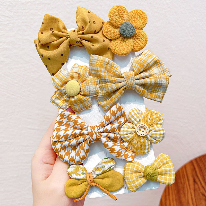 Princess Bow Hair Flower Clip