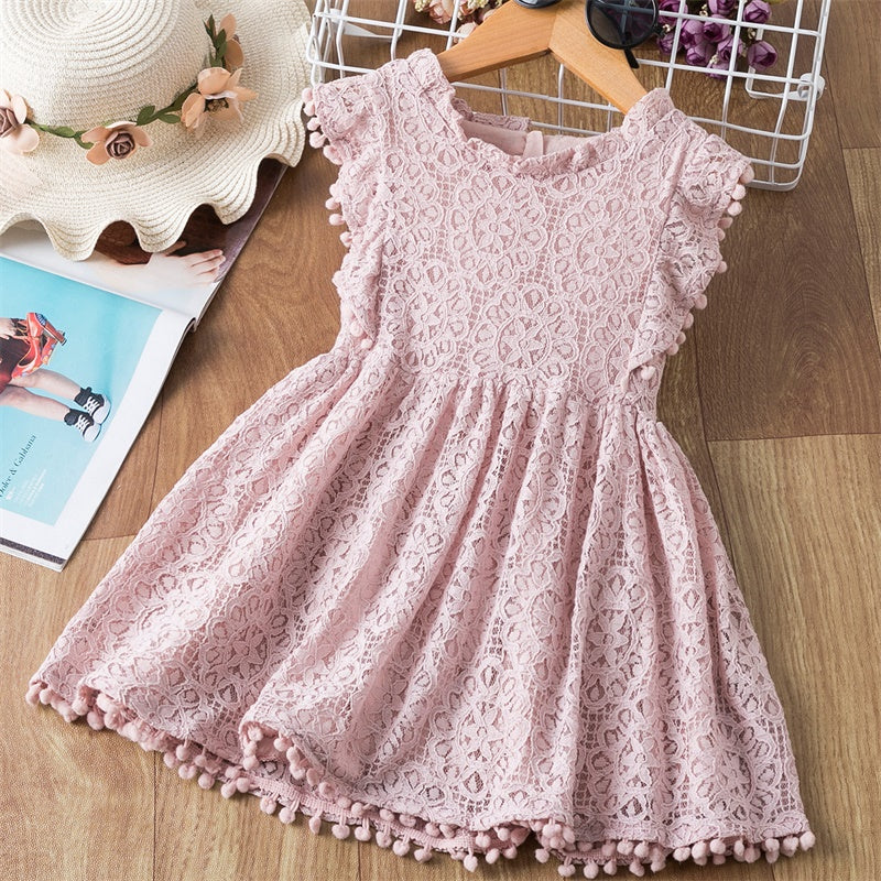 Girls lace dress