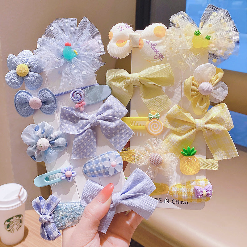 Princess Bow Hair Flower Clip