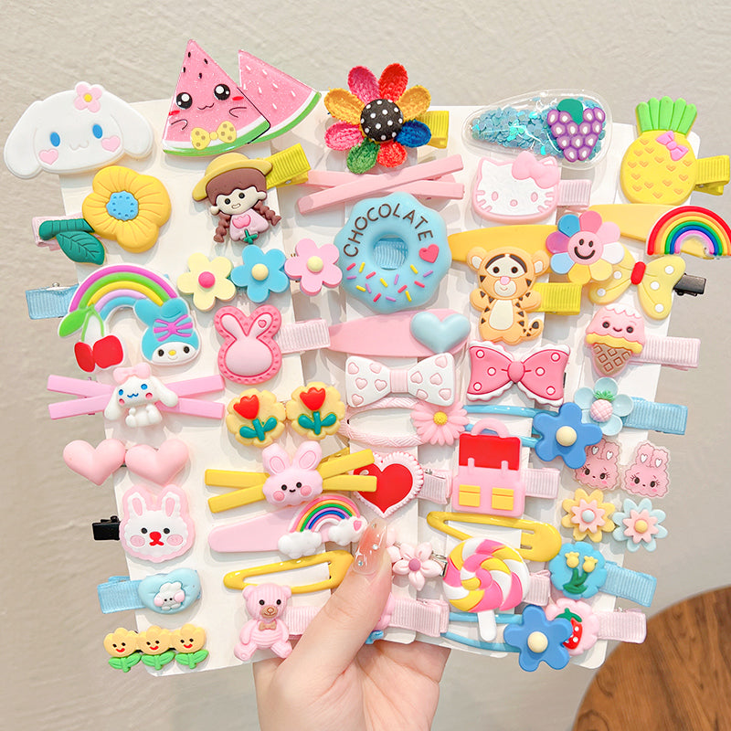 Princess Bow Hair Flower Clip