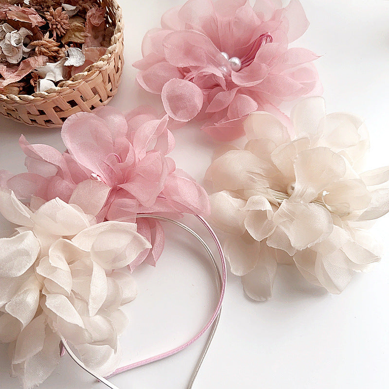 Pearl Flower Hair Clip