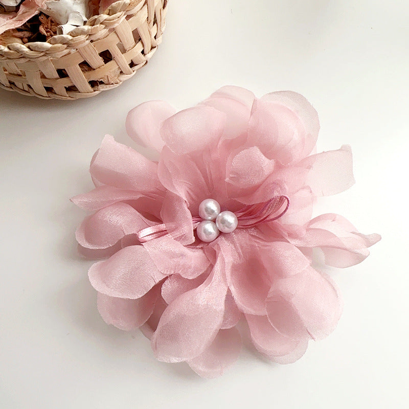 Pearl Flower Hair Clip