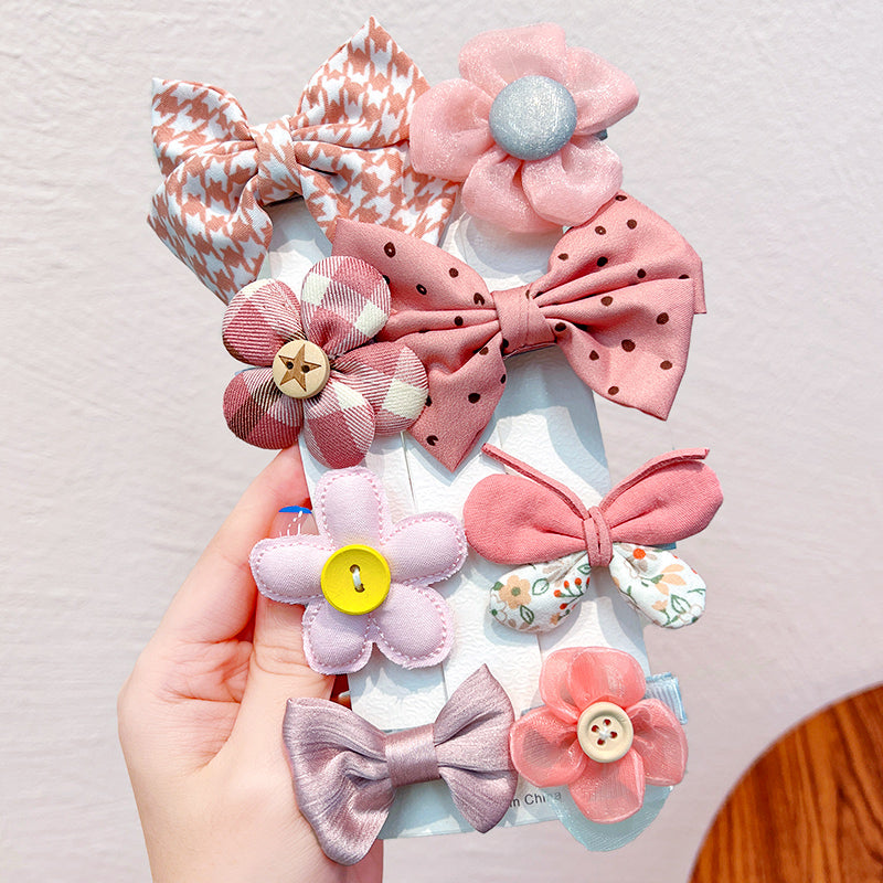 Princess Bow Hair Flower Clip