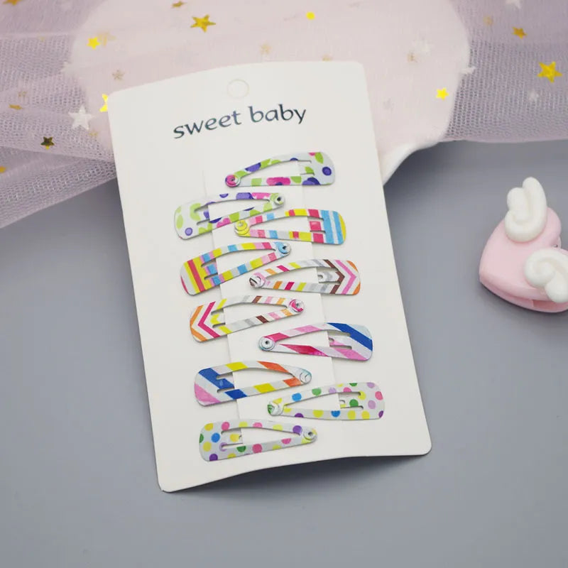 Paint Splash Hair Clips