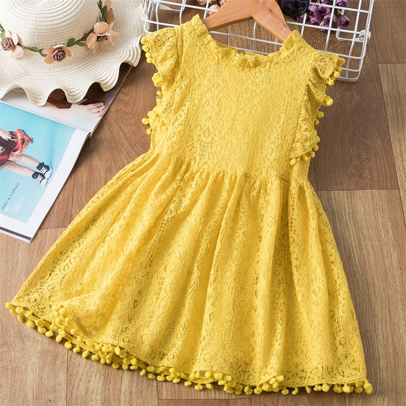 Girls lace dress