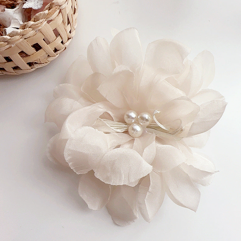 Pearl Flower Hair Clip