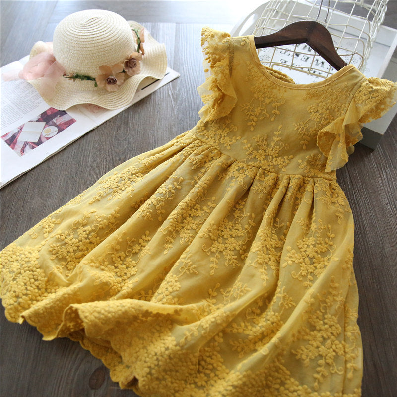 Girls lace dress