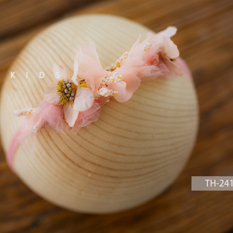 Newborn Headwear Baby Artificial Flowers Photography Props Accessories