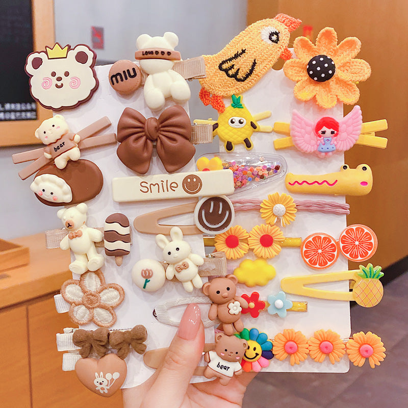 Princess Bow Hair Flower Clip