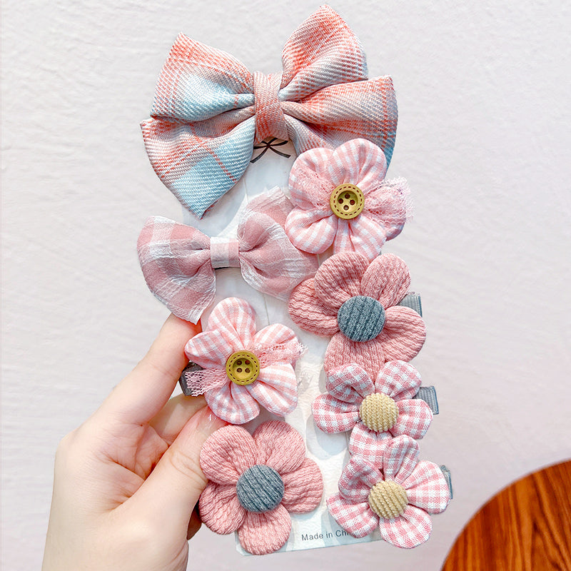 Princess Bow Hair Flower Clip