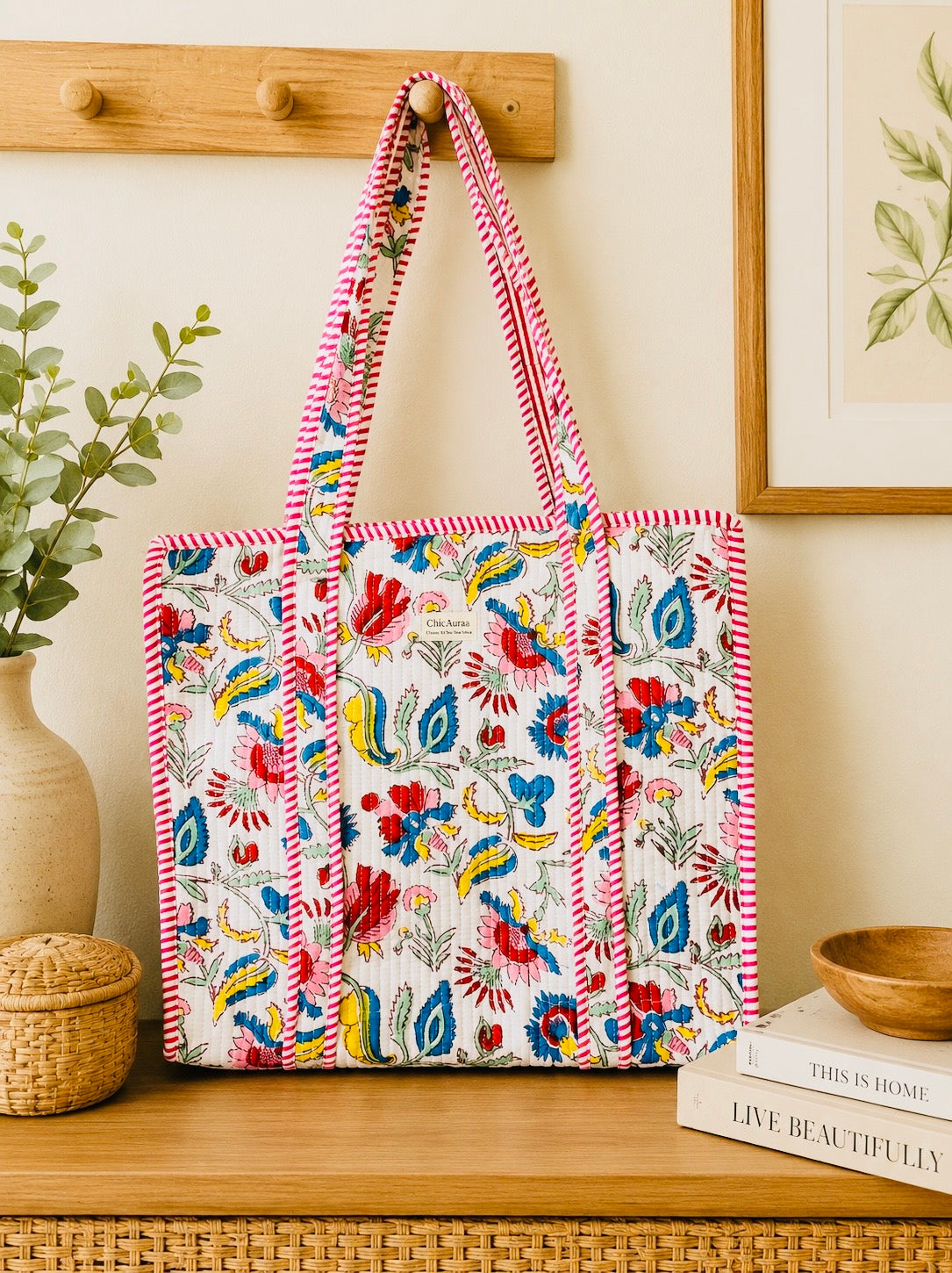 Jaipur Garden Tote Bag