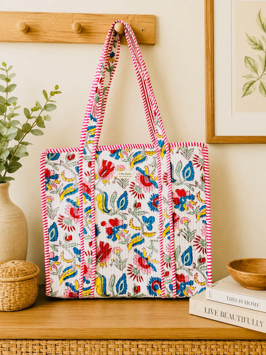 Jaipur Garden Tote Bag