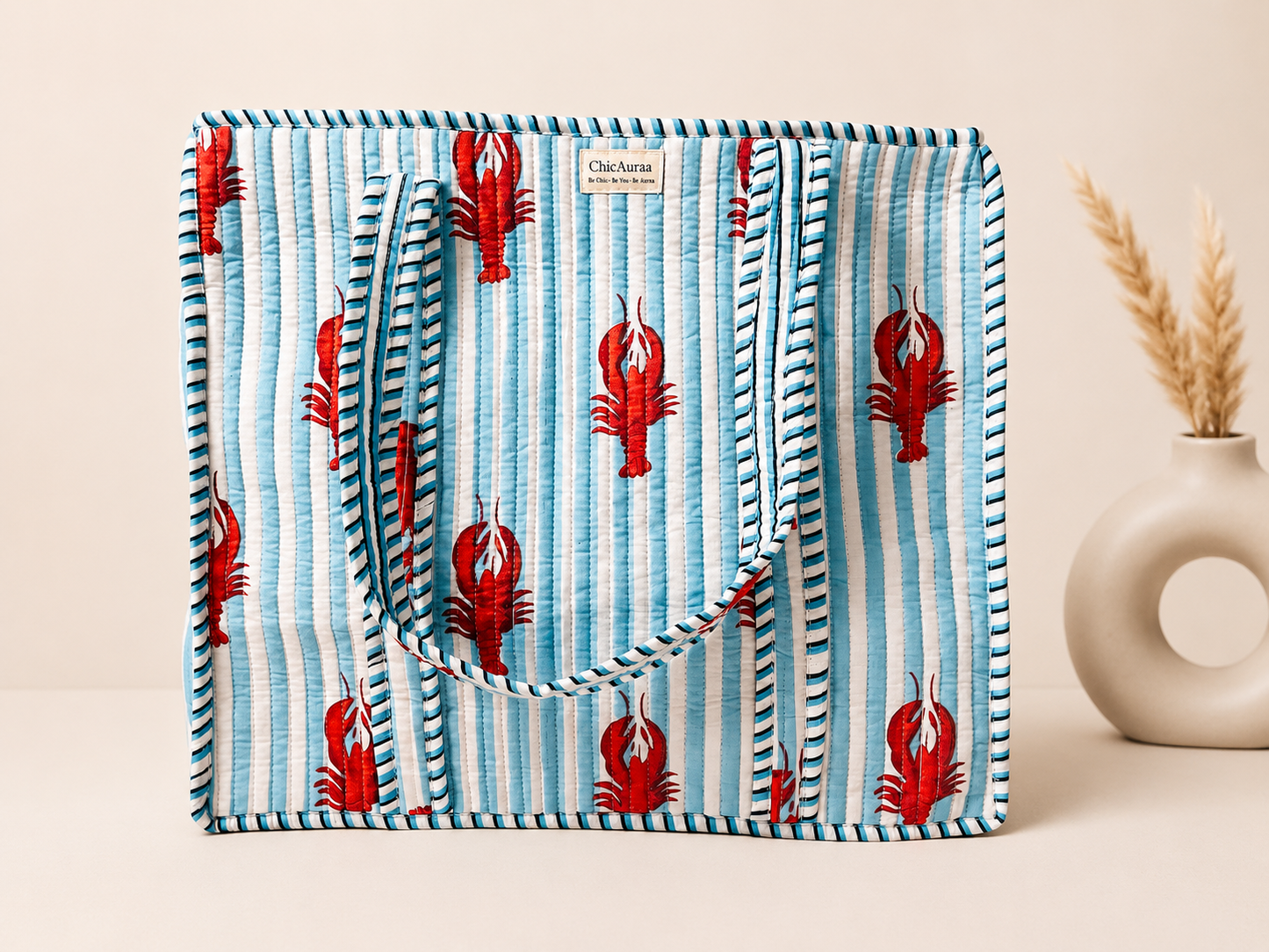 Amalfi Lobster Tote Bag