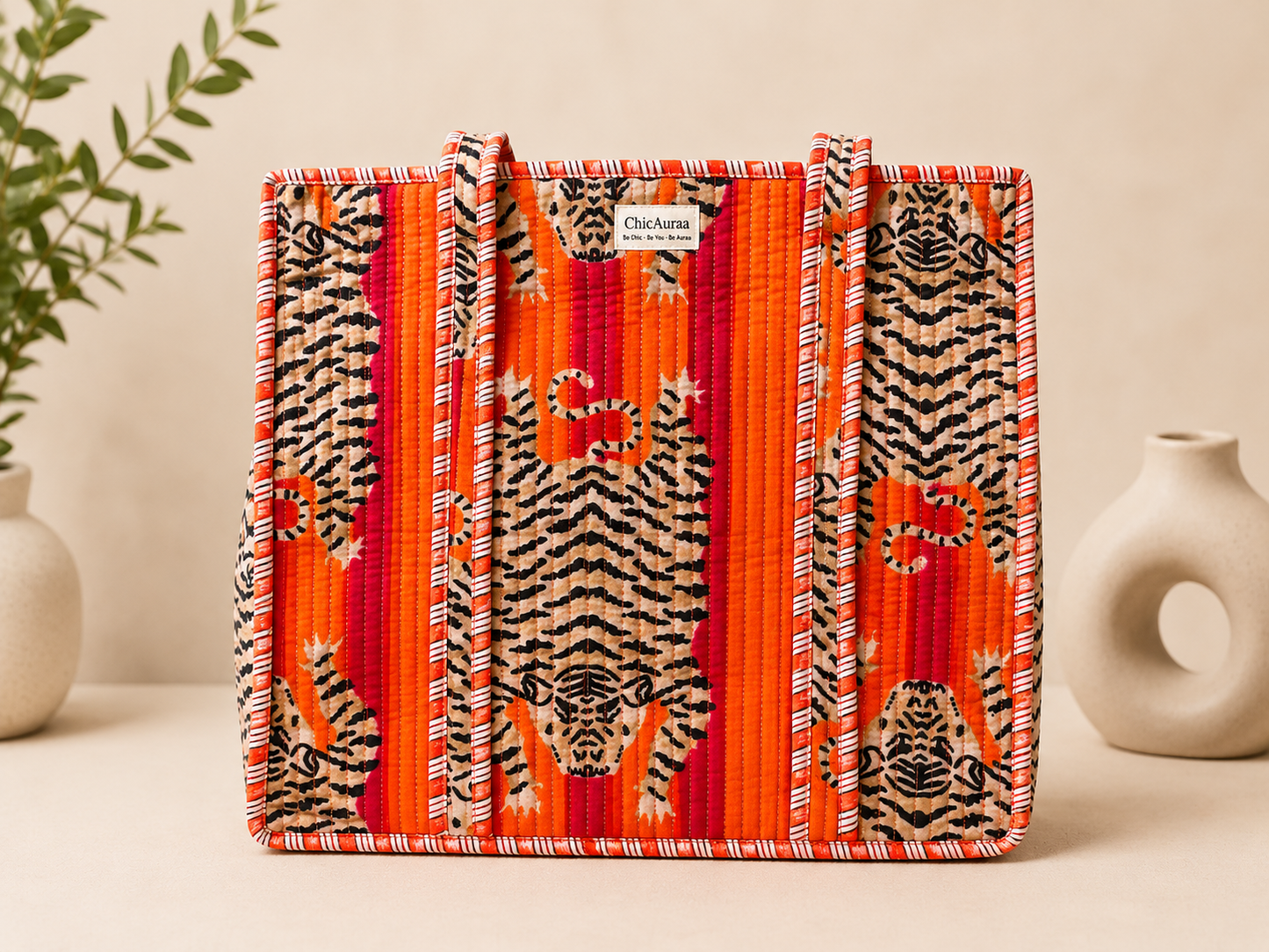 Royal Tiger Tote Bag