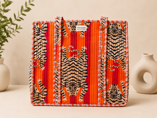 Royal Tiger Tote Bag