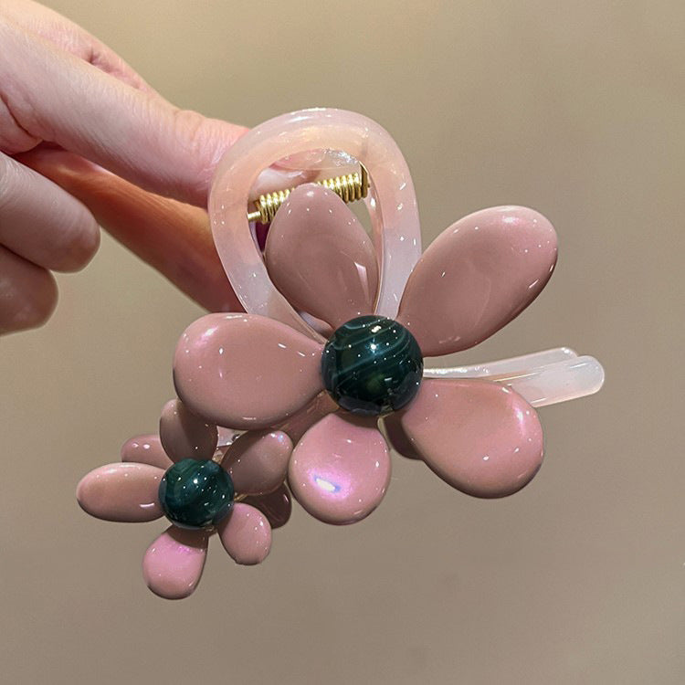 Acrylic Flower Hair Claw