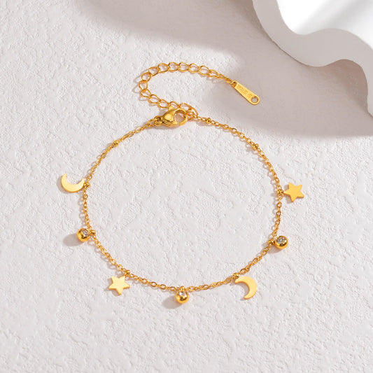 Moonlit Charm Bracelet