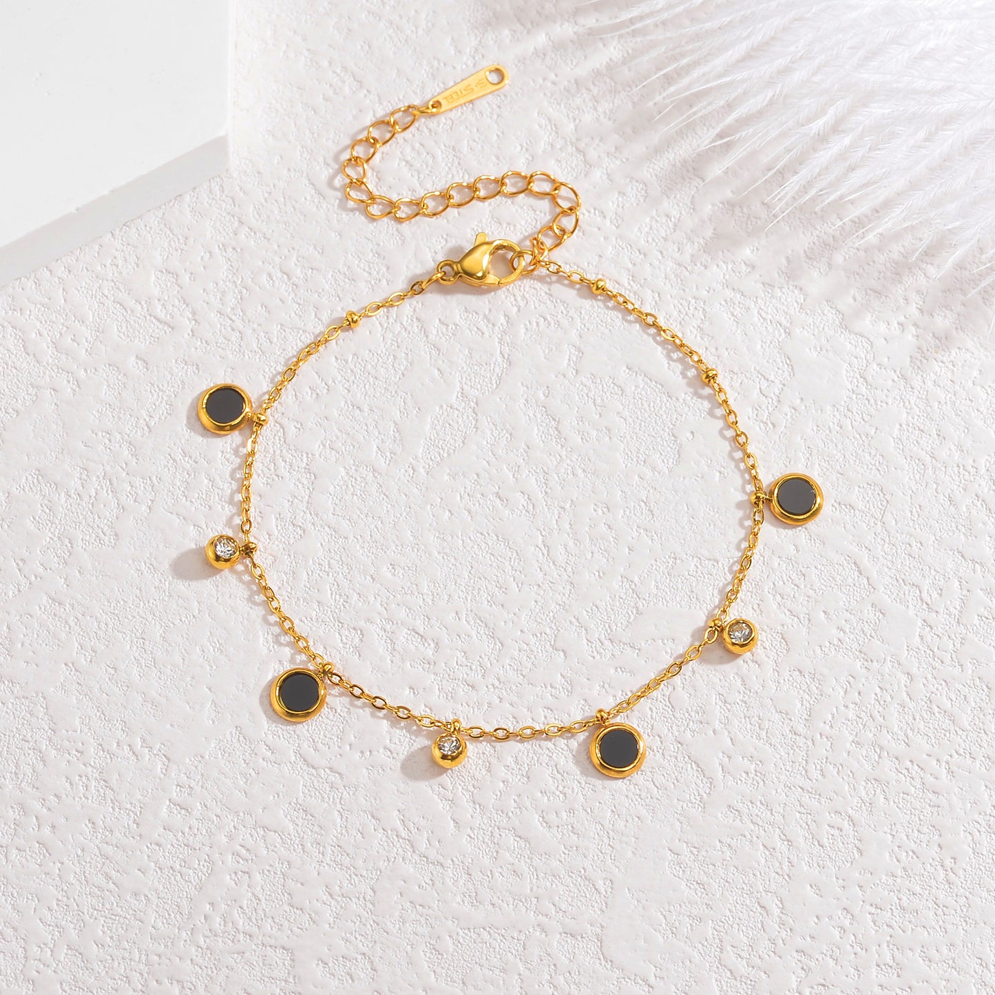 Pearl Charm Bracelet