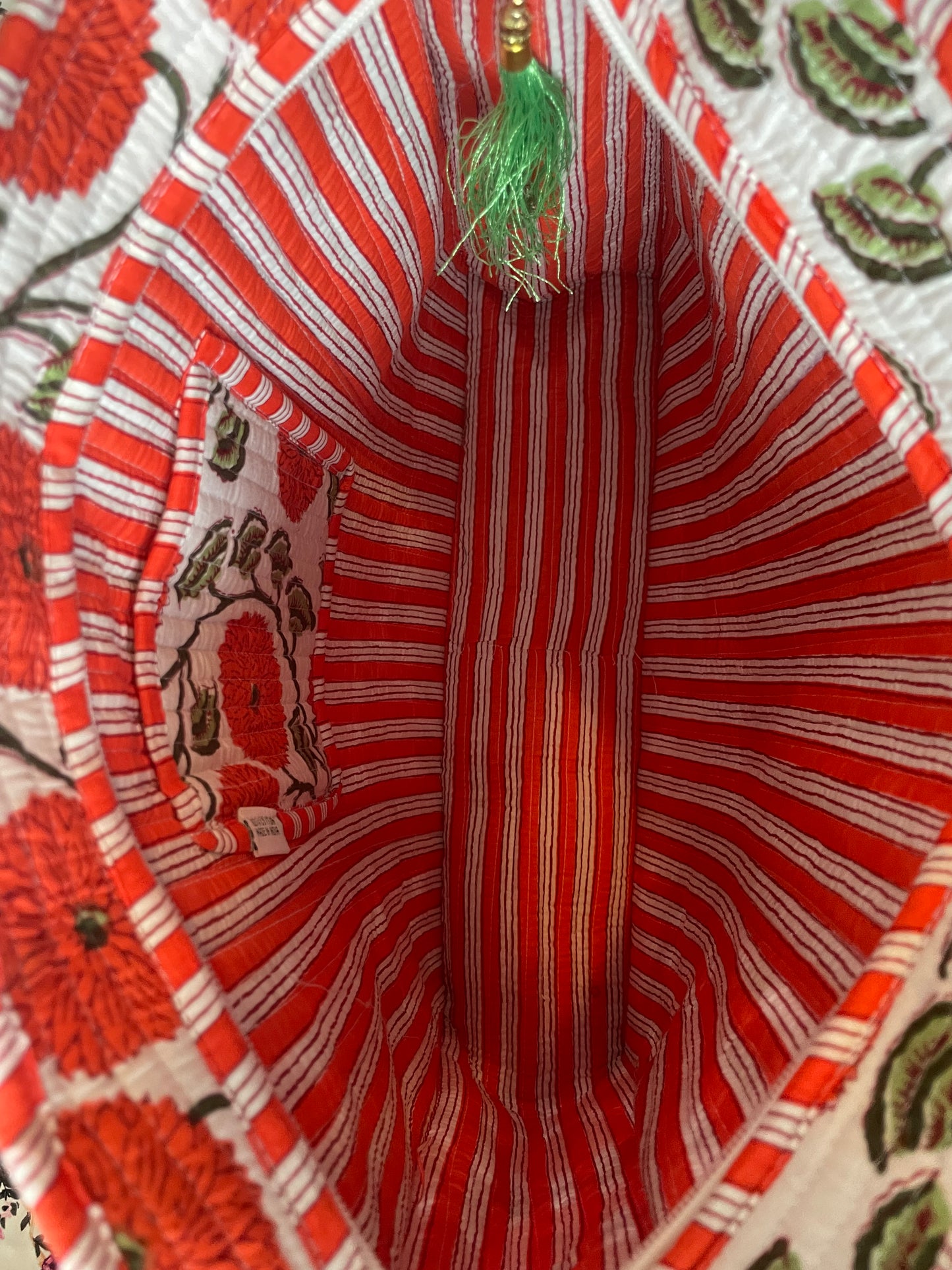 Crimson Bloom Tote Bag