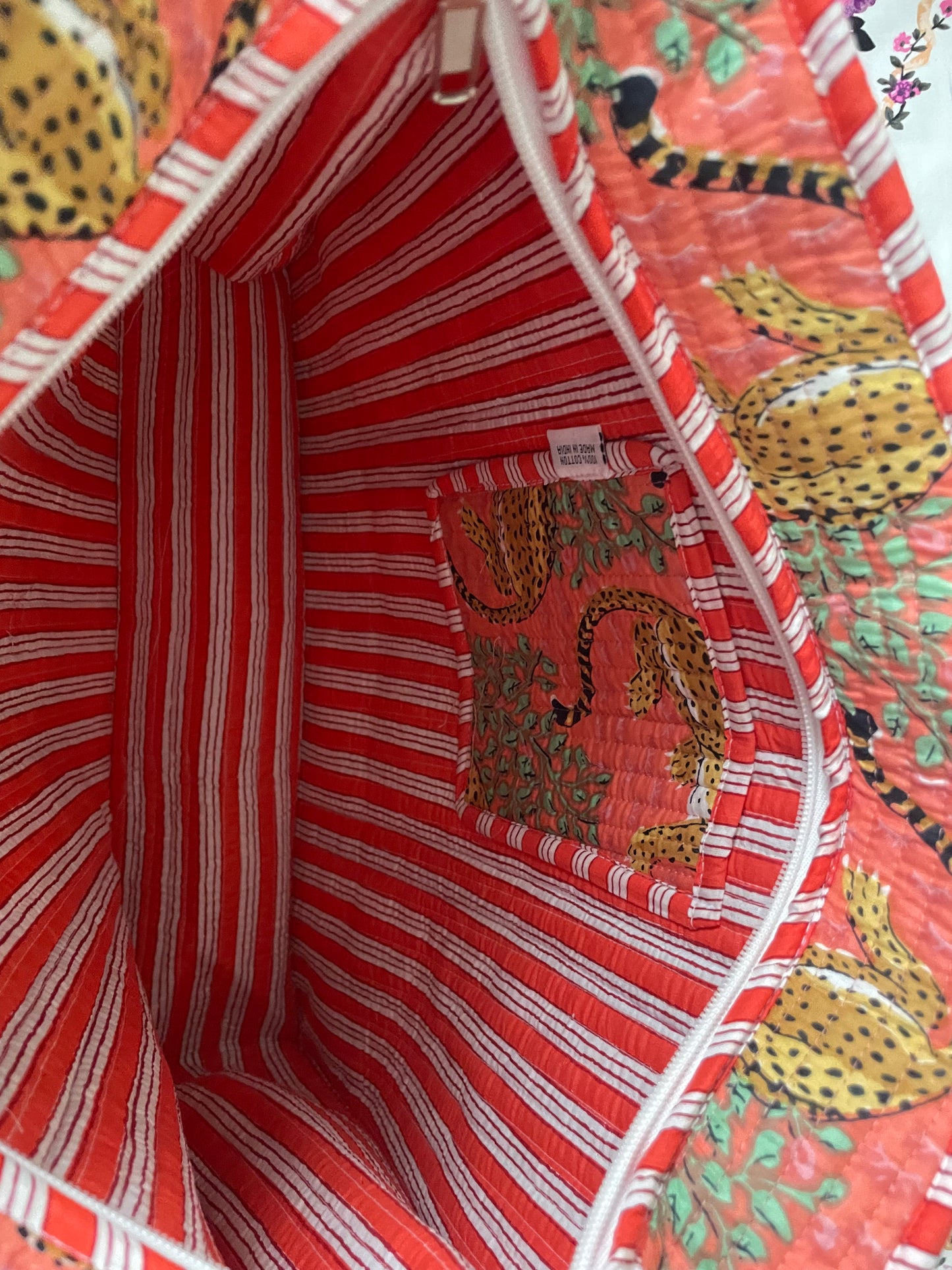 The Jaipur Leopard Tote Bag