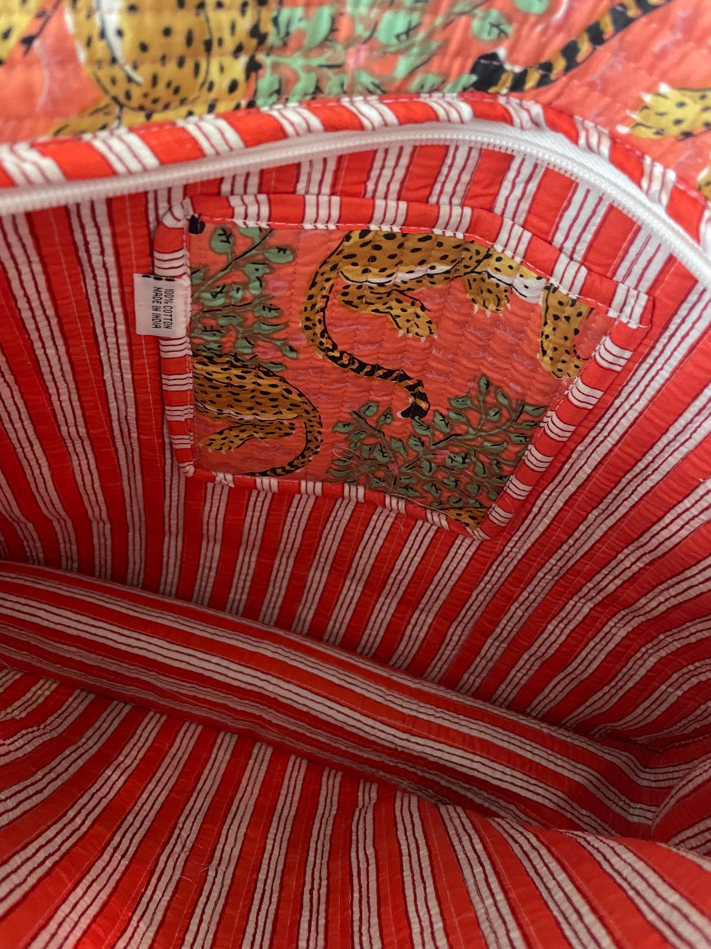 The Jaipur Leopard Tote Bag