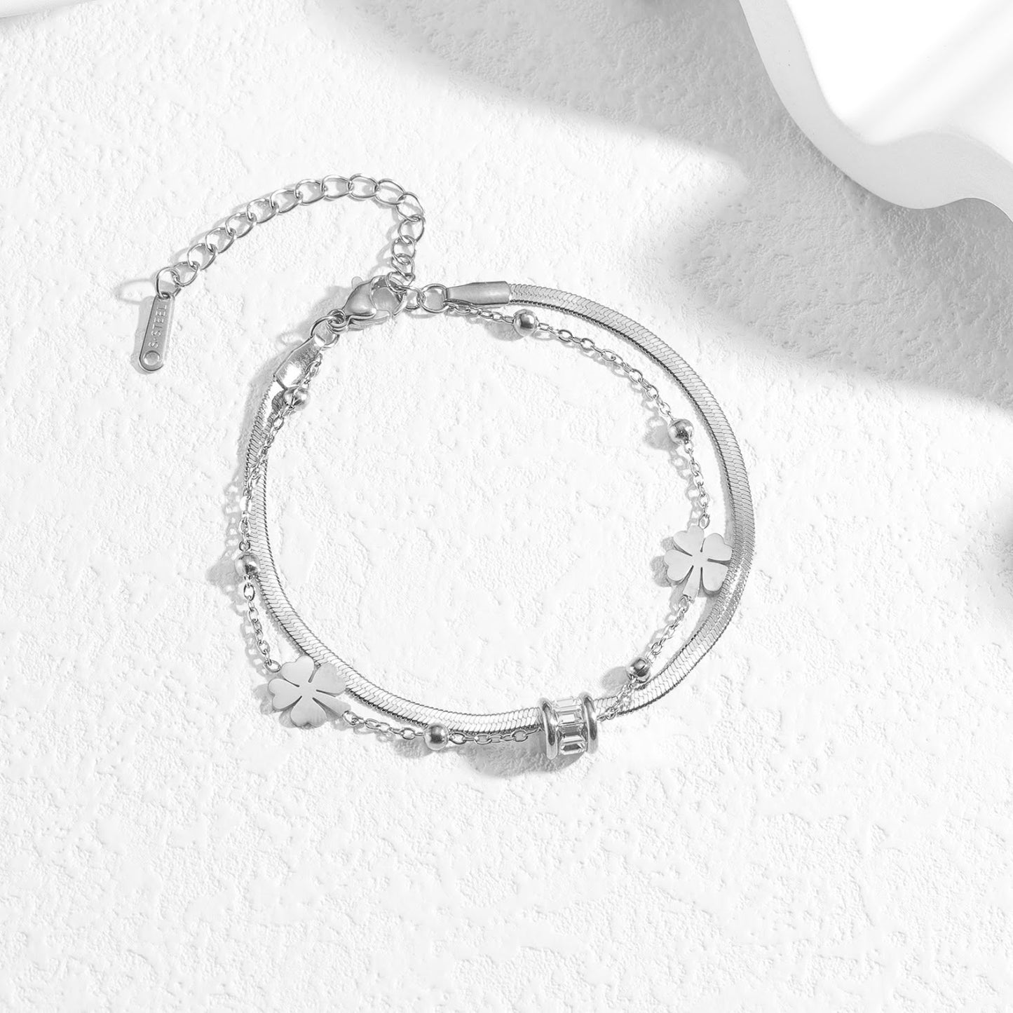Auraa Double Bloom Bracelet
