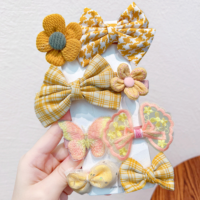 Princess Bow Hair Flower Clip