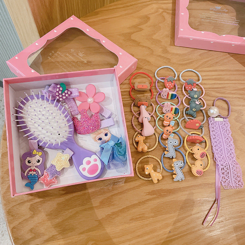 28-piece Gift Box Girl's Headdress
