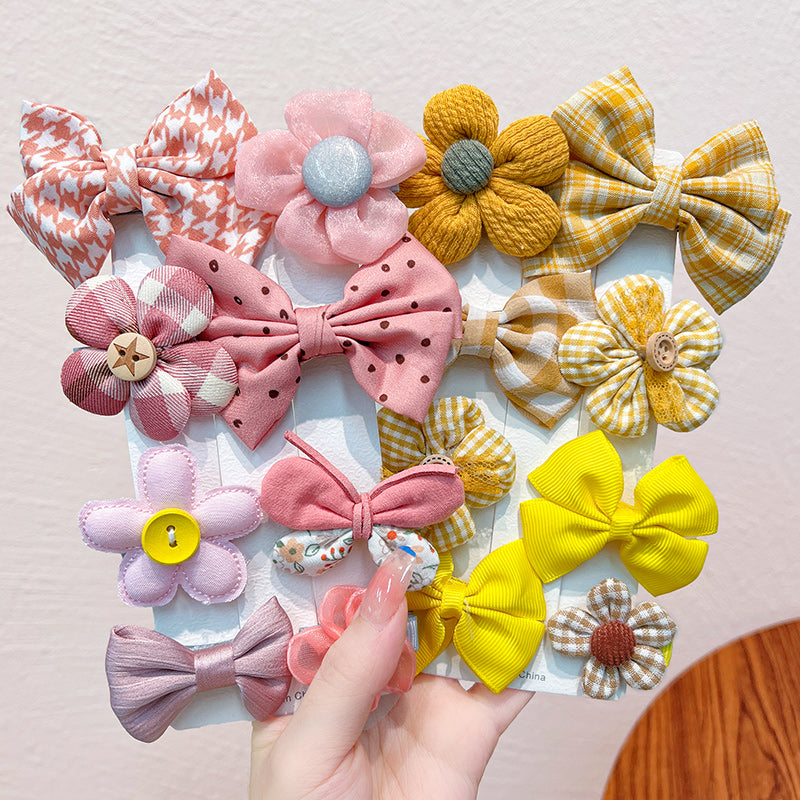 Princess Bow Hair Flower Clip