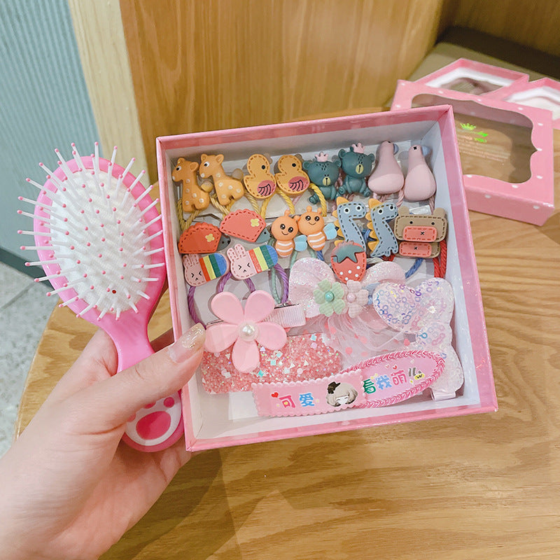 28-piece Gift Box Girl's Headdress
