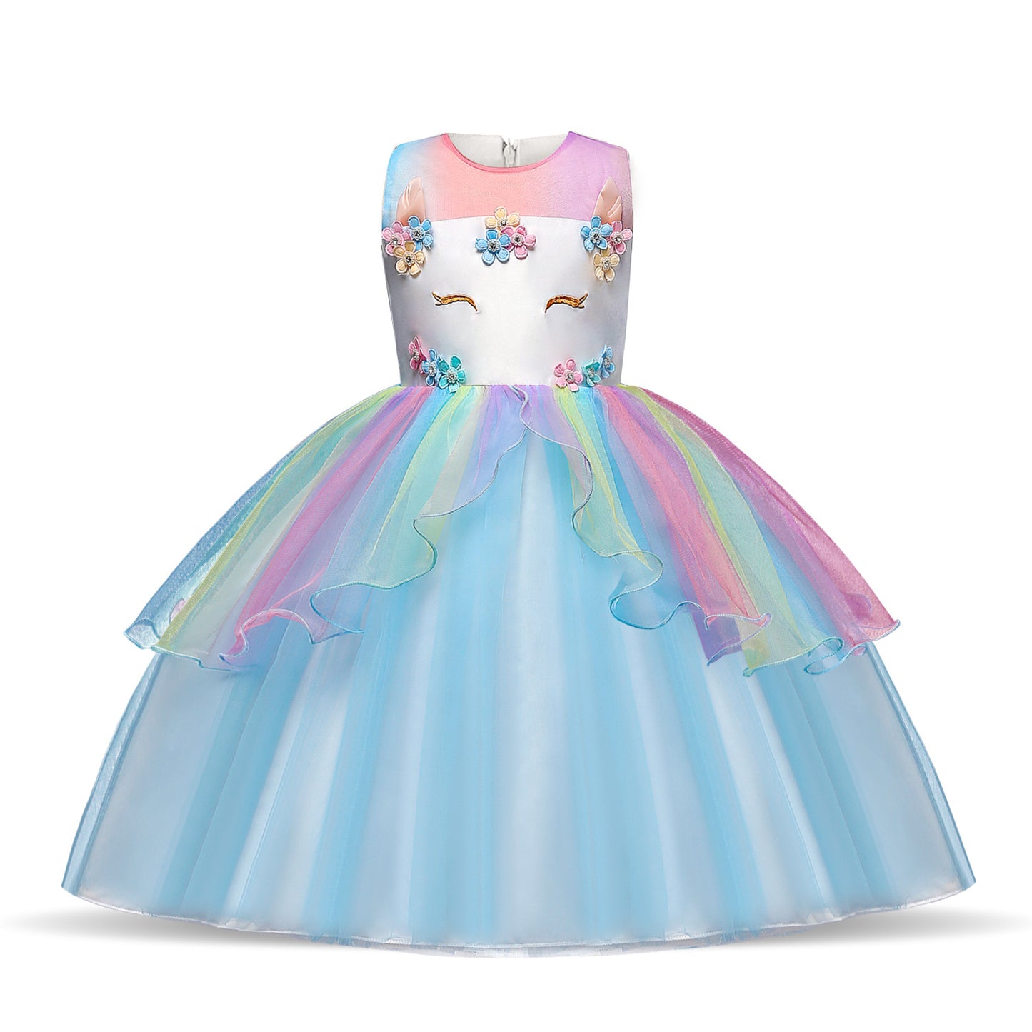 Unicorn Dress With Headband