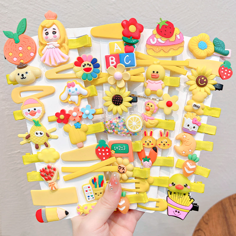 Princess Bow Hair Flower Clip
