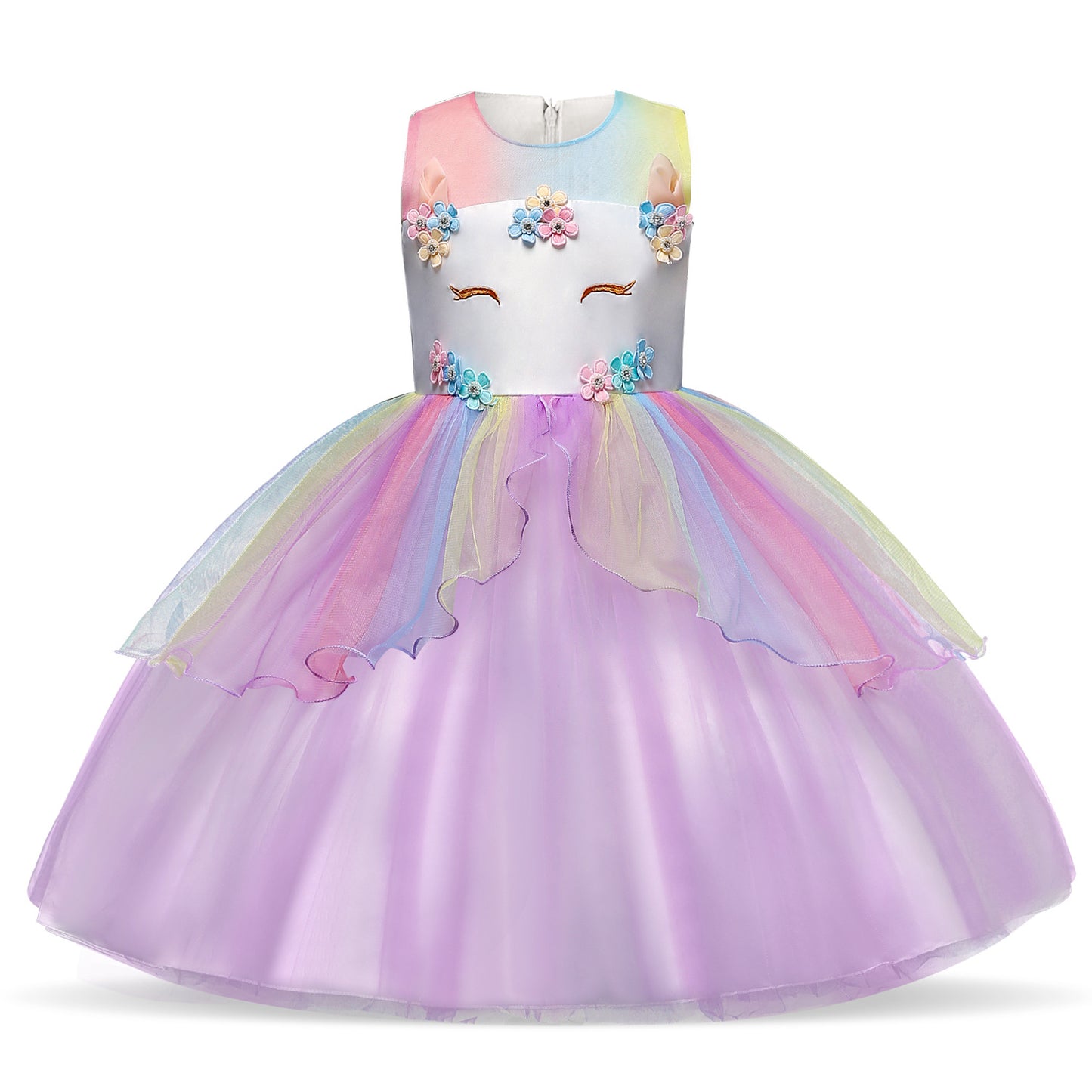 Unicorn Dress With Headband